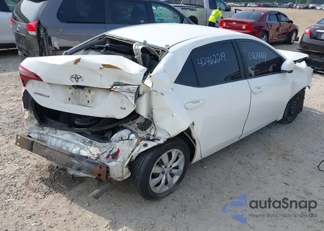 2014 Toyota Corolla Le from USA, damaged, VIN 2T1BURHE3EC021424